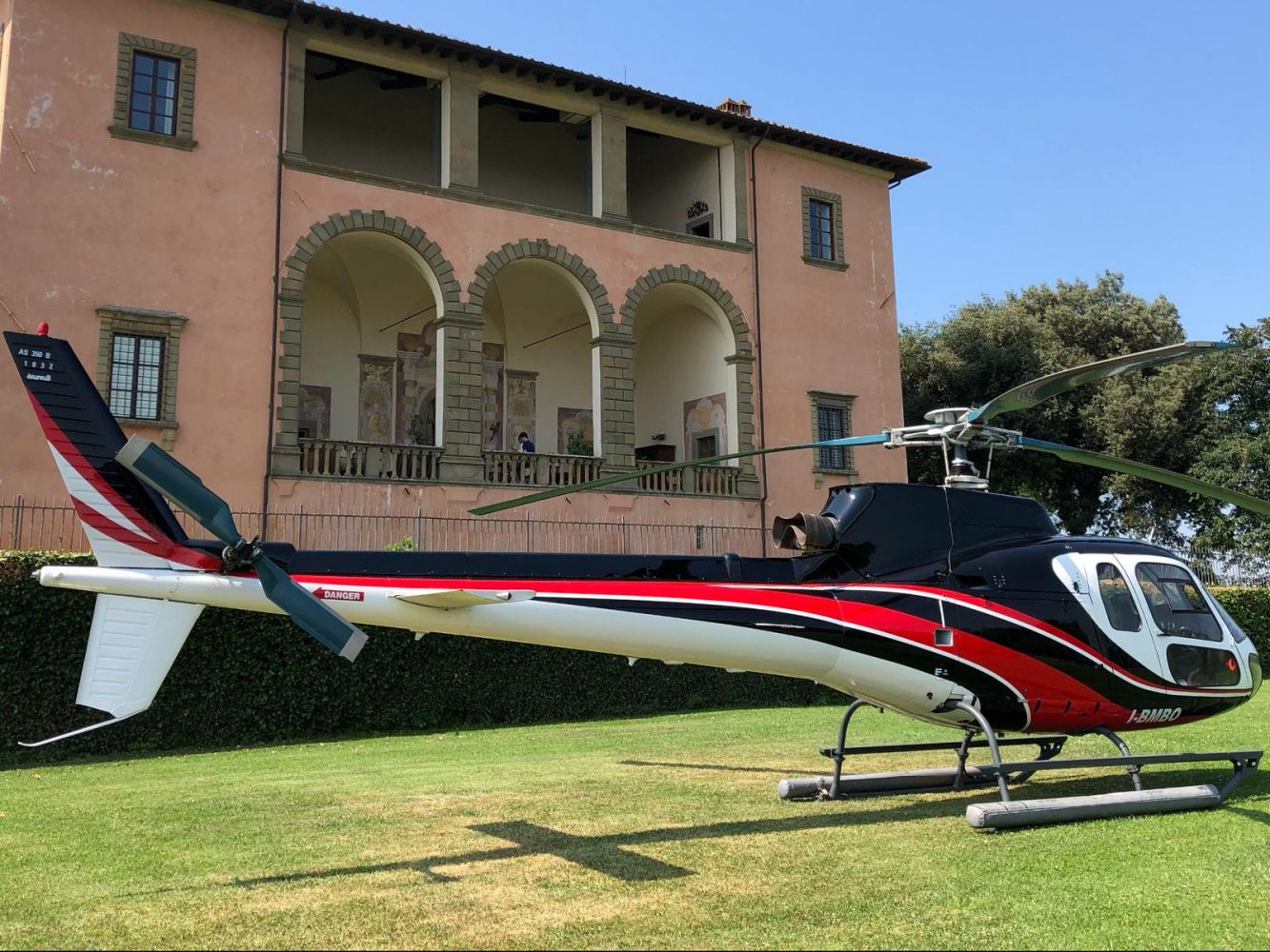 helicopter tour florence italy