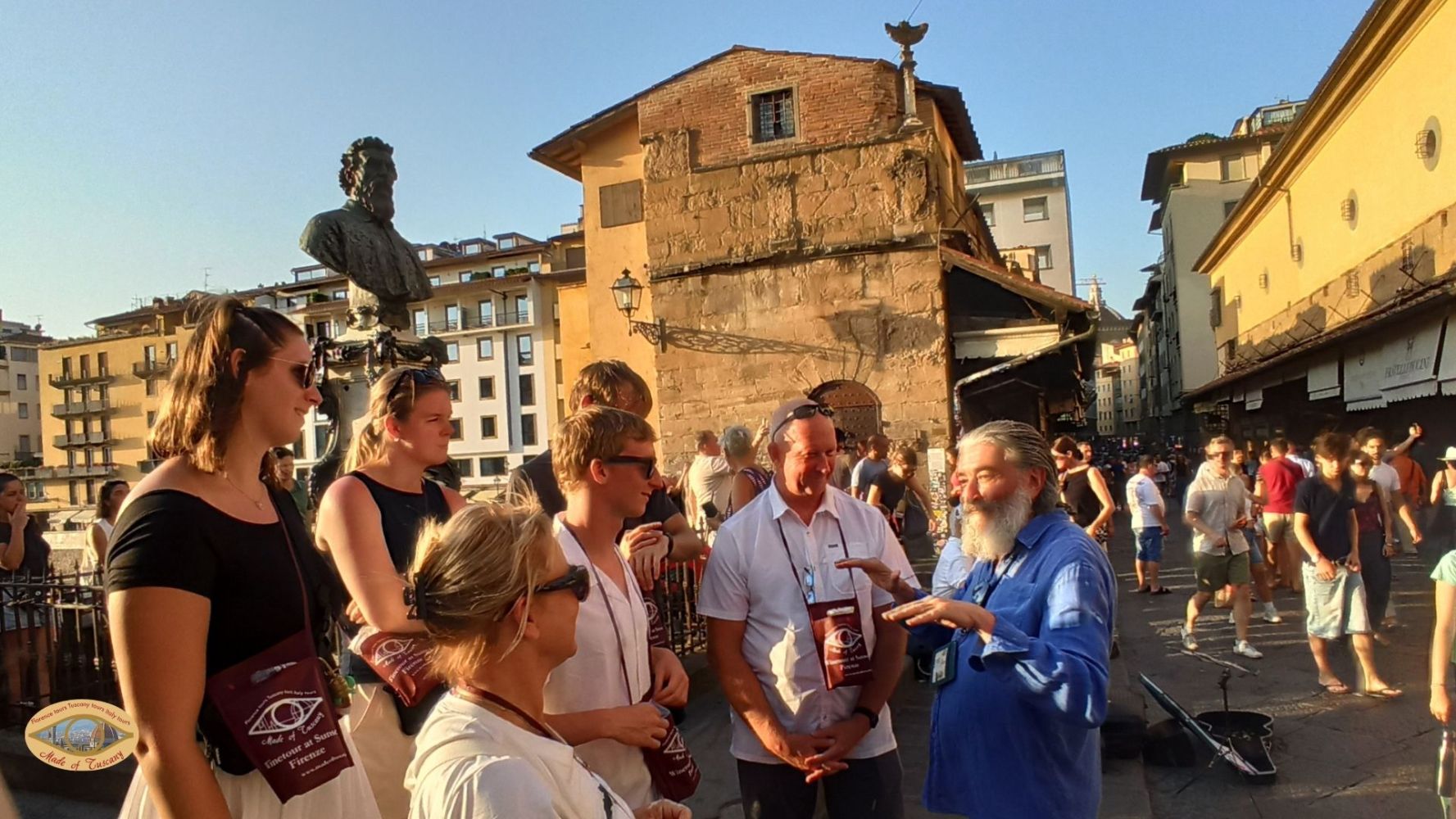 Tour di Firenze con Degustazione Vini al tramonto 